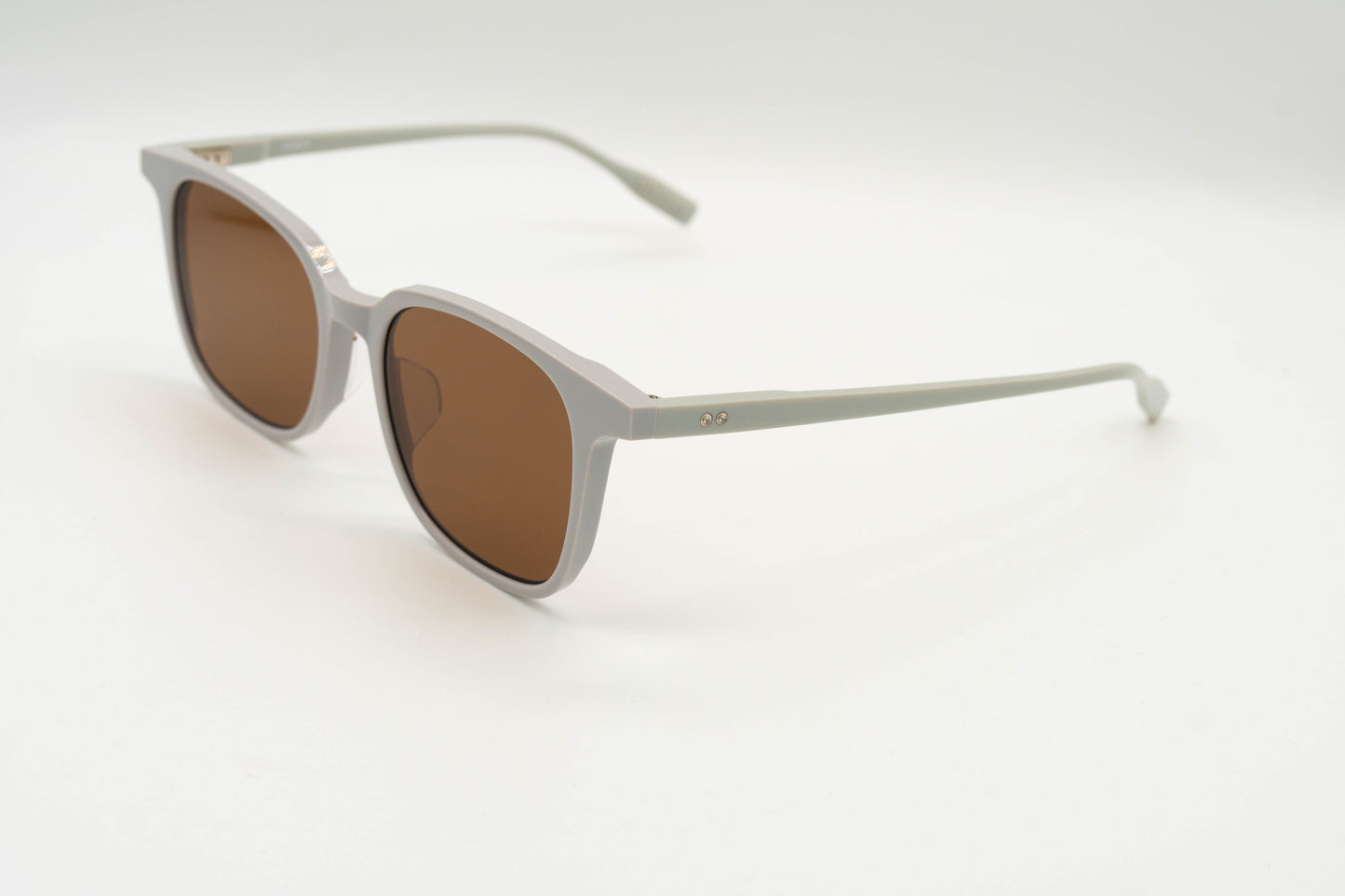 Paxton sunglasses in grey on a white background