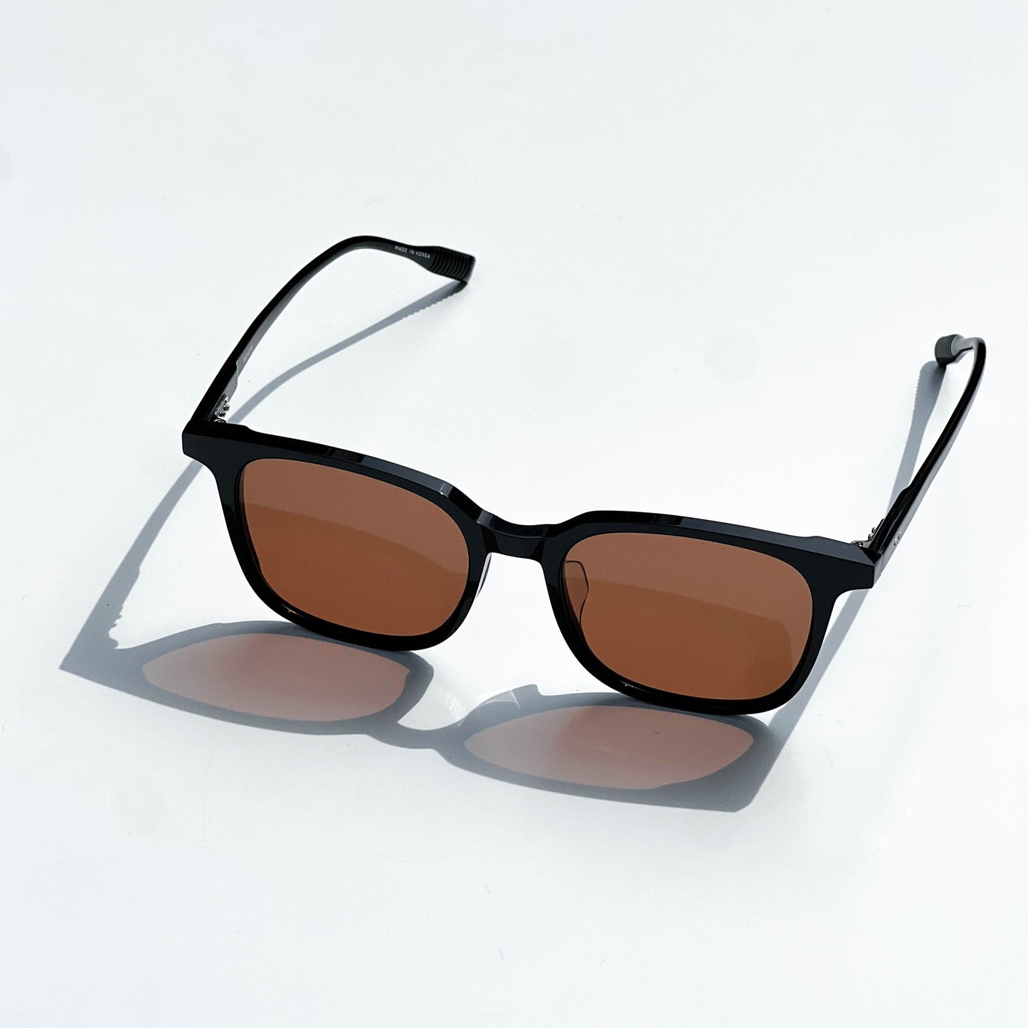 Paxton sunglasses in black against a white background